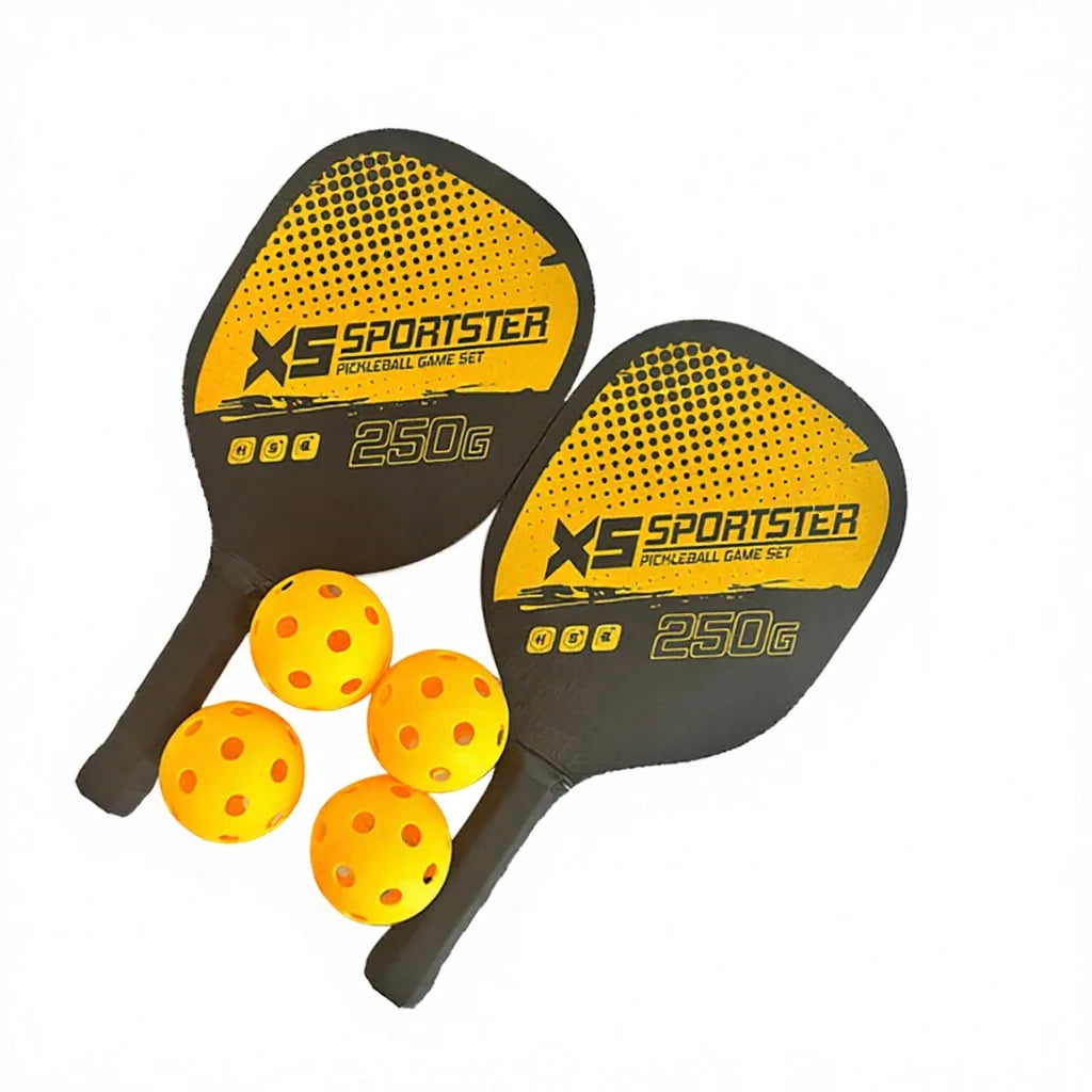 High-Performance Wood Pickleball Rackets Poplar Wood Hot Designed for Training Optimized Pickleball Rackets